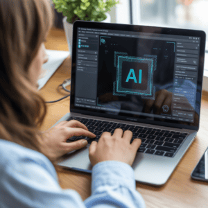 AI technology for midlife learners, improving skills and confidence in today's digital world.